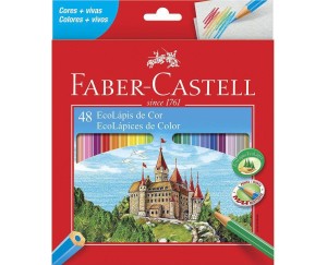 LAPIS DE COR FABER CASTELL 48 CORES