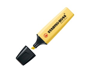 MARCA TEXTO STABILO BOSS AMARELO PASTEL 70/144