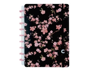CADERNO INTELIGENTE MEDIO BY GOCASE CLASSICAL ROSE BLACK