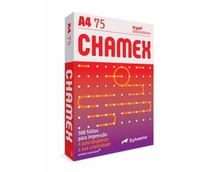 PAPEL SULFITE A4 CHAMEX 75G C/500 FLS BRANCO