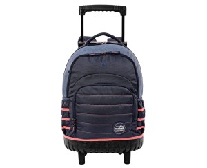 MOCHILA RODINHA SESTINI PAUL FRANK WORLD JEANS