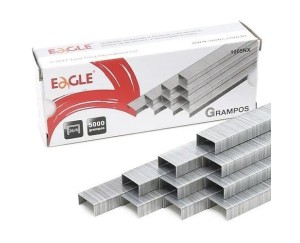 GRAMPO PARA GRAMPEADOR EAGLE 26/6 GALVANIZADO C/5.000