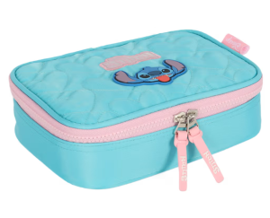 ESTOJO BOX LUXCEL STITCH TURQUESA