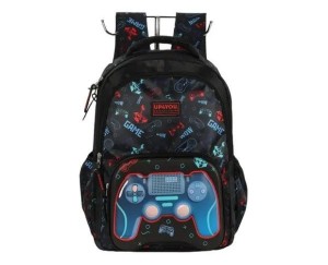 MOCHILA UP4YOU - LUXCEL VÍDEO GAME PRETO